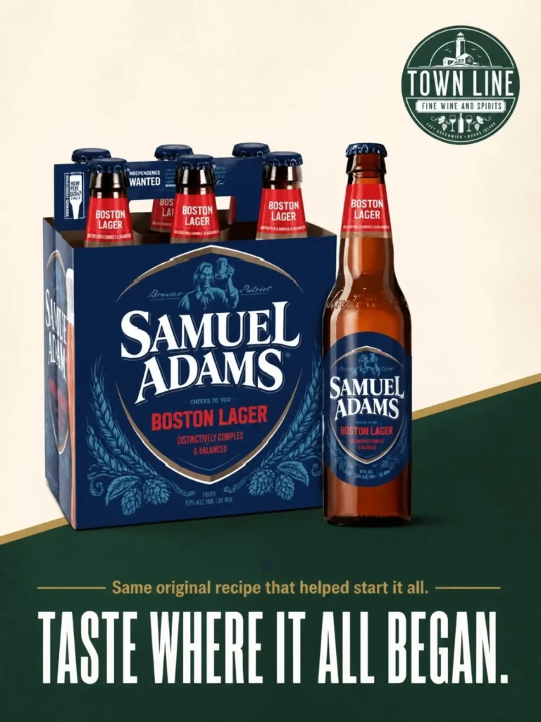 Samuel Adams Boston Lager six-pack